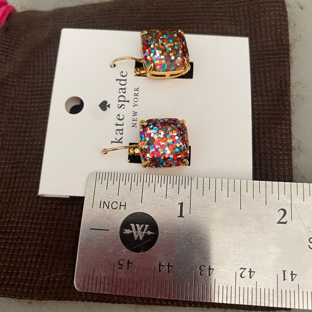 Kate Spade Multi-glitter earrings - Picture 2 of 3